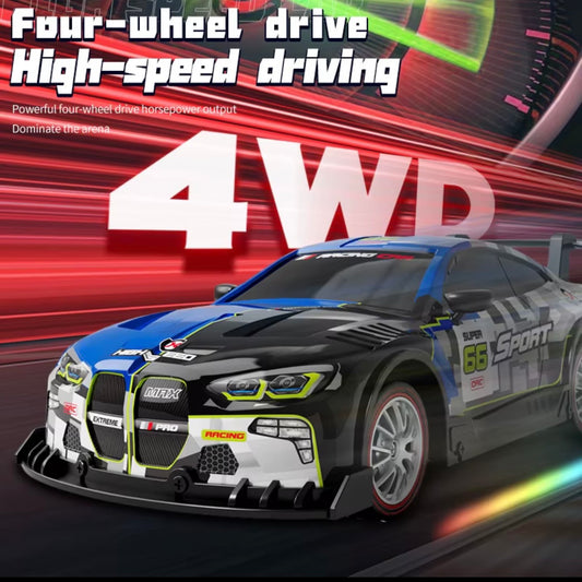 4x4 BMW drift car with lights and smoke effects