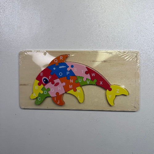 Educational Wooden Puzzle Toys for Children Early Learning Alphabet Recognition 3D Buckle Building Blocks Intelligence Toys