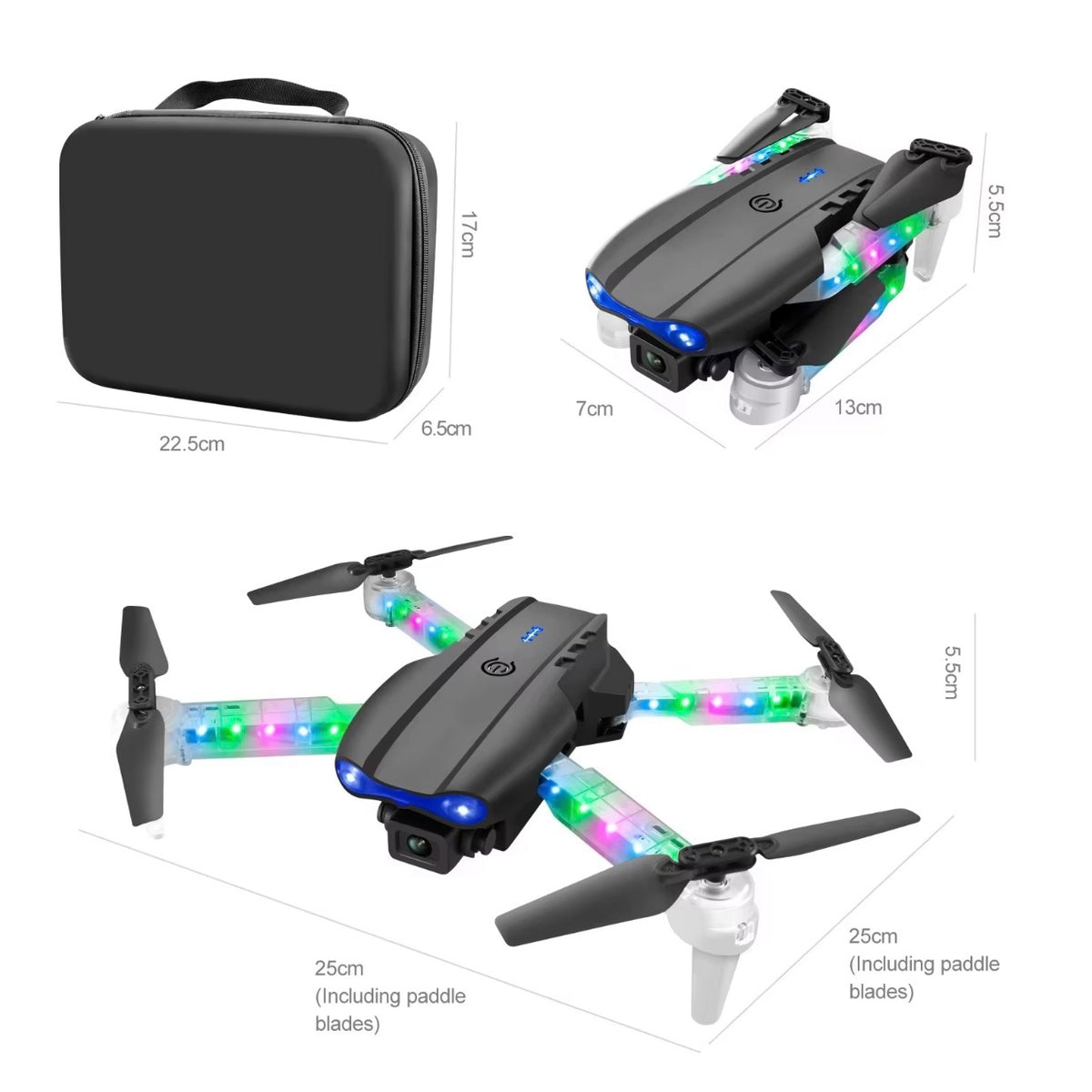 E99 D foldable flying toy