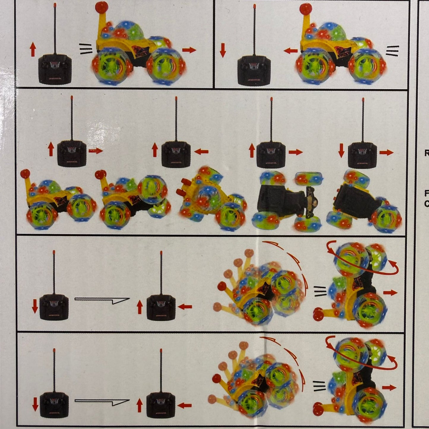 RC Stunt Car Rechargeable with soft Tyres