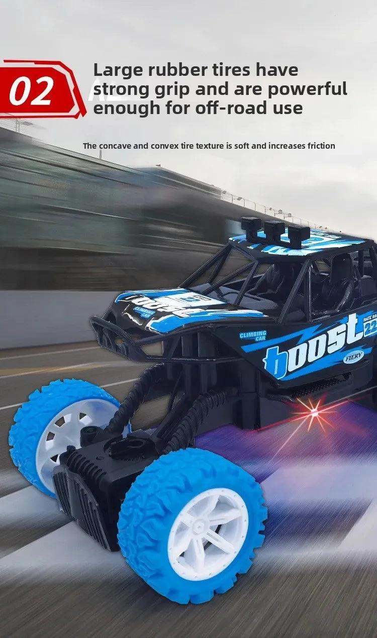 Remote Control Off-Road Climbing Car Four Channel Toy Car for Children Plastic Material Durable AE Origin