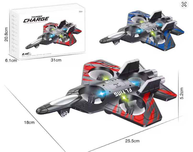 RC Fighter Jet for Kids – High Speed Remote Control Airplane