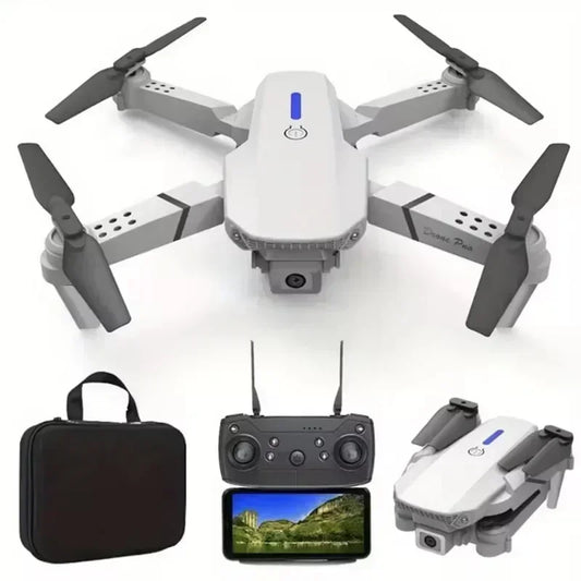 E88 pro drone with Dual HD camera for arial photography RC flying drone