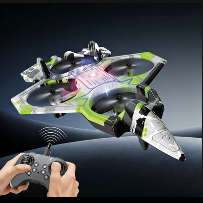 RC Plane PVC plastic body 360 Degree Roll RC Fighter Jet One-Key Takeoff Flight Remote Control Plane Flying Toys