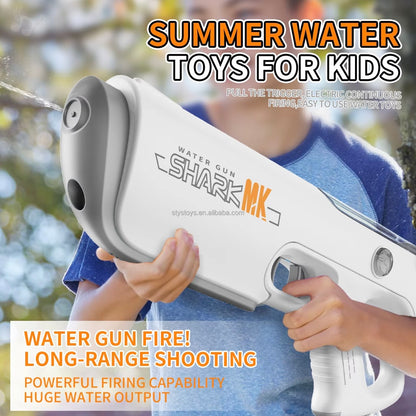 Automatic Watergun with rechargeable battery and Auto water Sucking