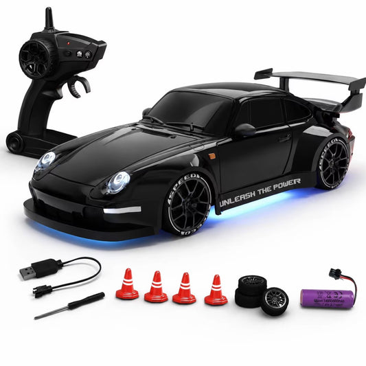 RC Porche 4x4 drift car with led lights