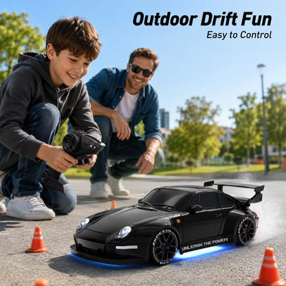 RC Porche 4x4 drift car with led lights