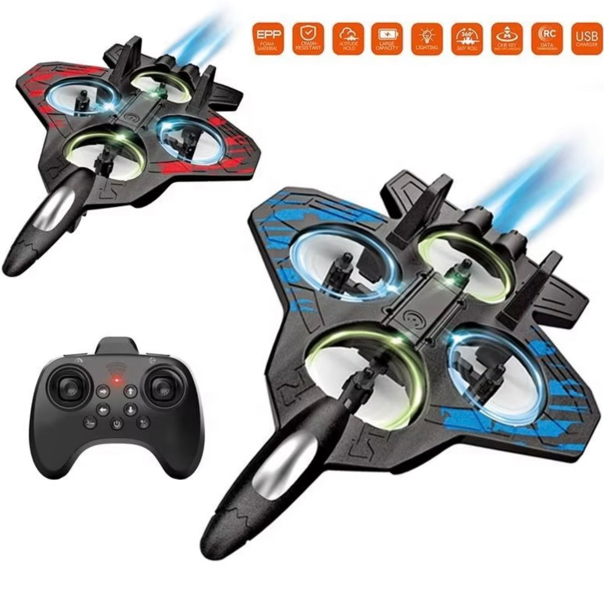 RC fighter jet rechargeable EPP body