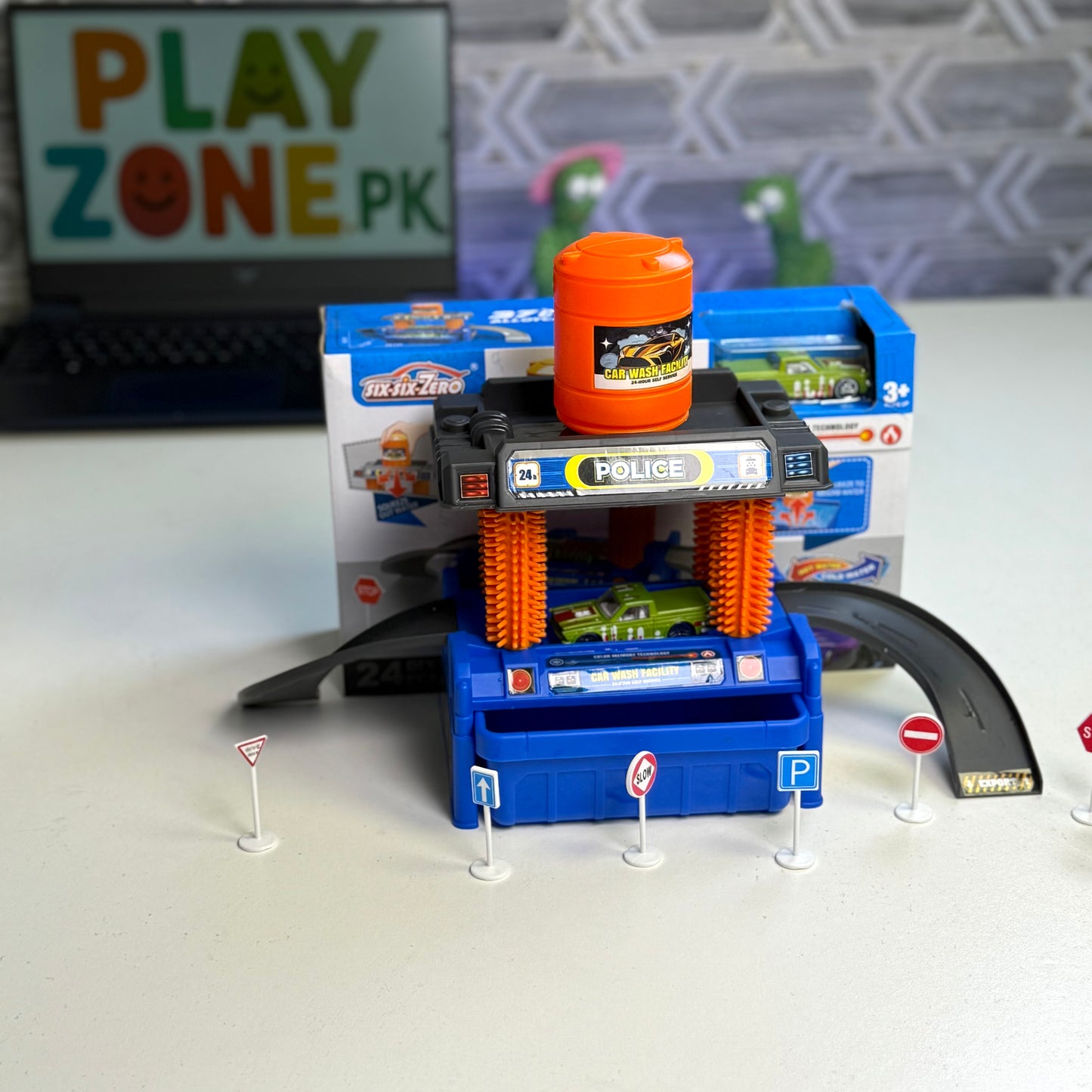 Magic Color Changing Car Wash Set for Kids – Water Play Toy