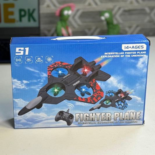 High Speed RC Fighter Jet Model Playzone.pk with Remote Control