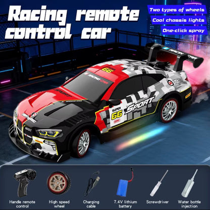 4x4 BMW drift car with lights and smoke effects