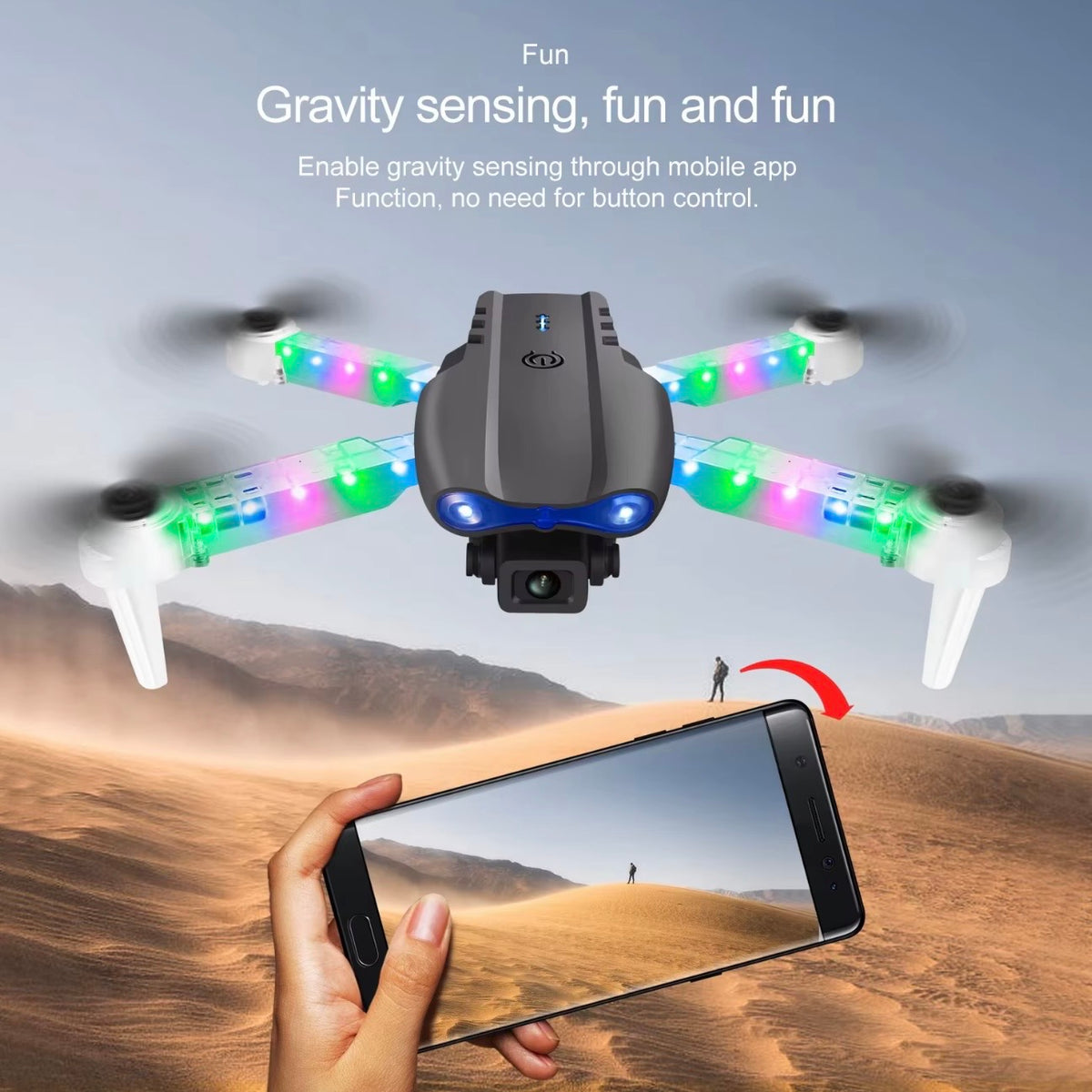 E99 D foldable flying toy