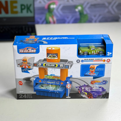 Magic Color Changing Car Wash Set for Kids – Water Play Toy