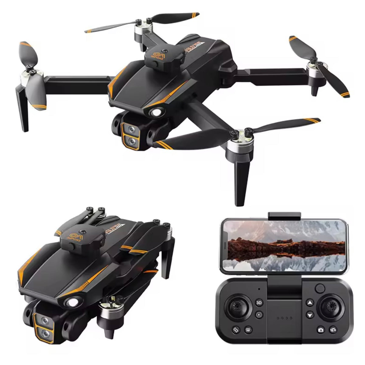 S26 PRO Brushless motors Rc Flying Toy
