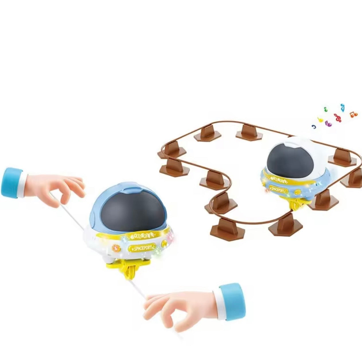 Balanced Space Unicycle Tumbler
Electric Rail Car Track Toy