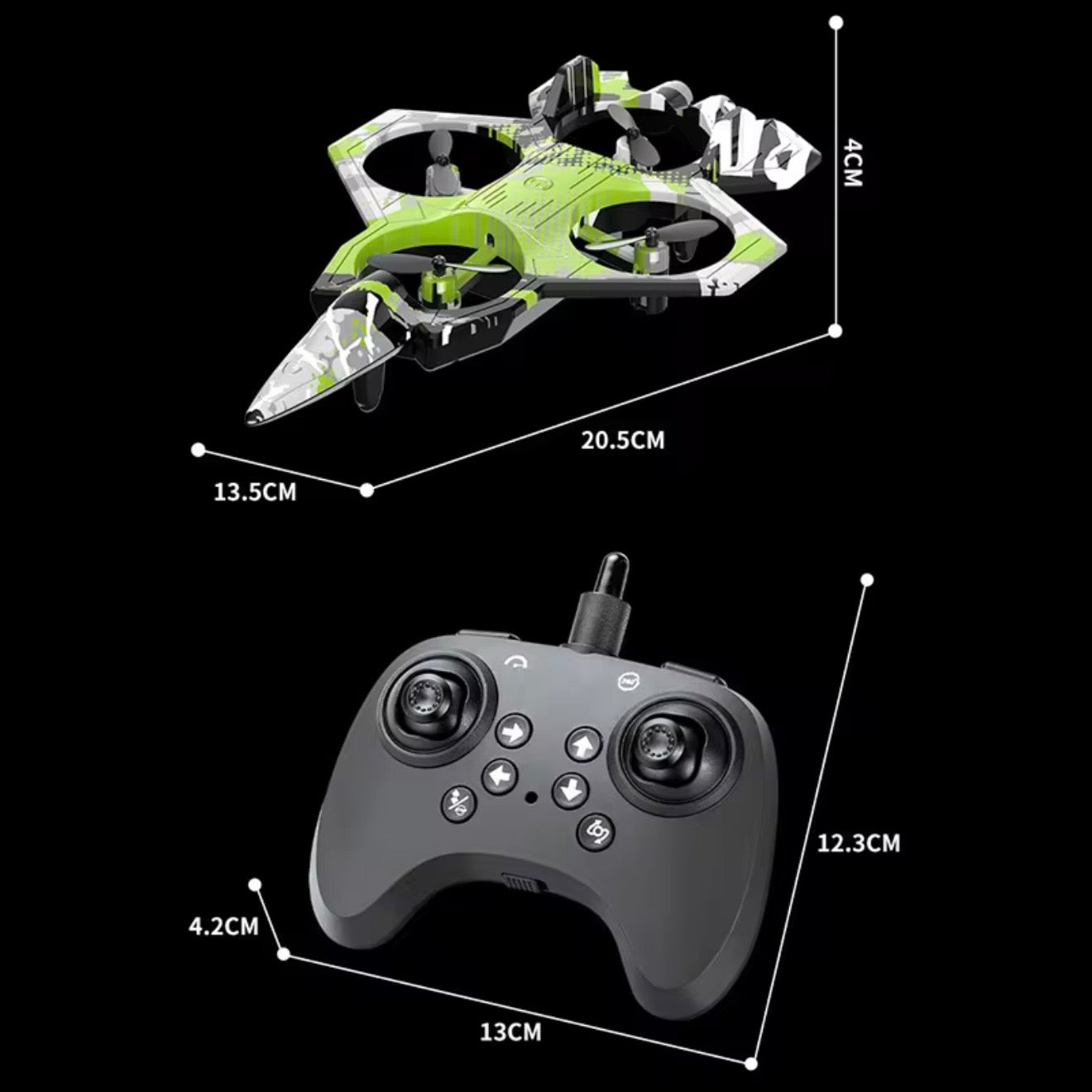 RC Plane PVC plastic body 360 Degree Roll RC Fighter Jet One-Key Takeoff Flight Remote Control Plane Flying Toys