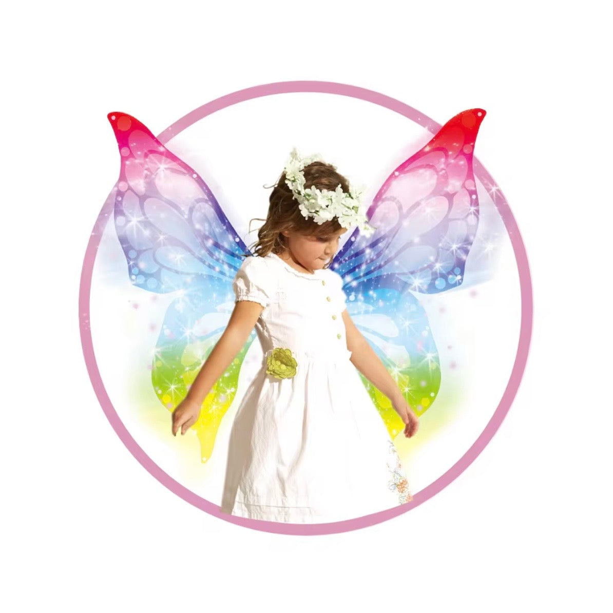 Butterfly Wings Butterfly Princess Pink Wings Toy Sparkling Wings for Girl Gift