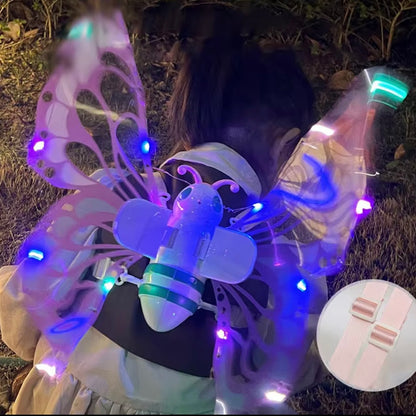 Butterfly Wings Butterfly Princess Pink Wings Toy Sparkling Wings for Girl Gift