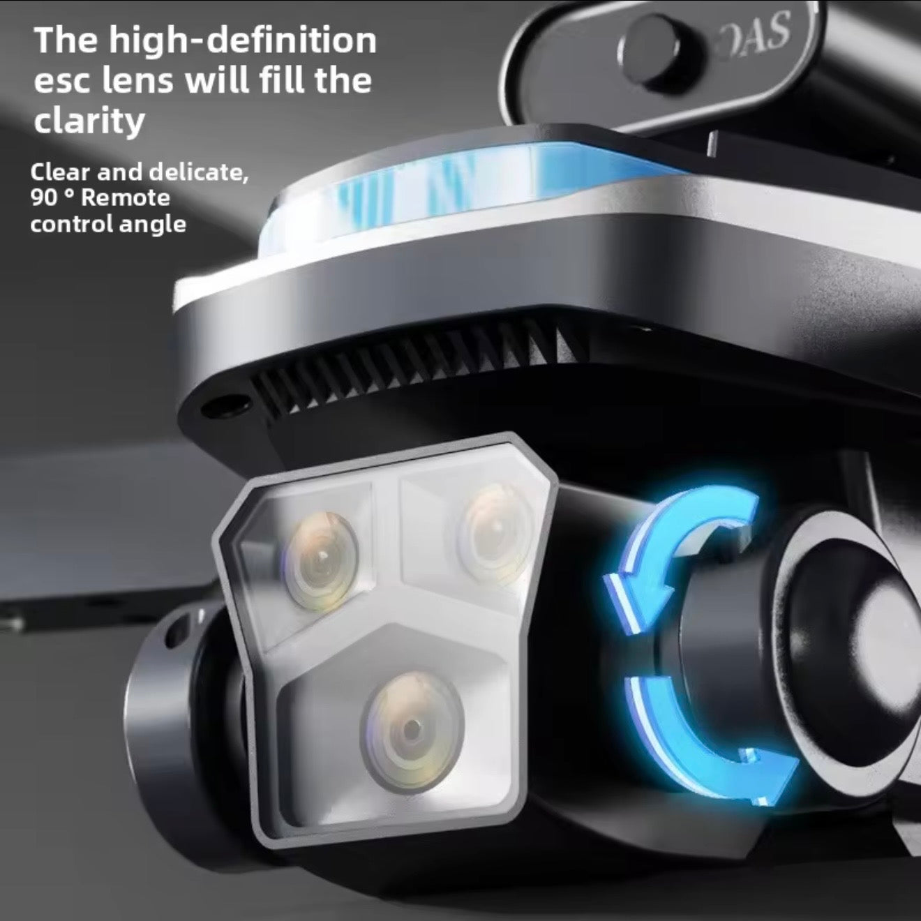 P23 pro HD dual camera drone with moveable camera RC flying drone