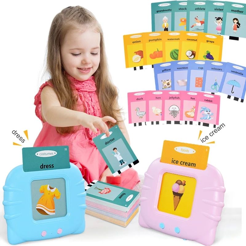Talking Flash Cards Machine for Toddlers