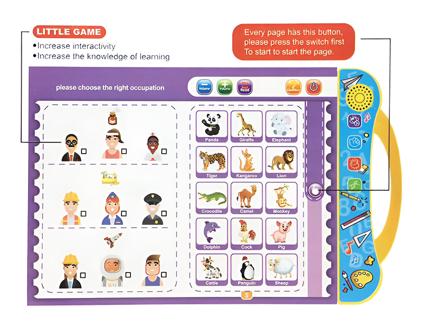Early Learning English Audio Book for Children