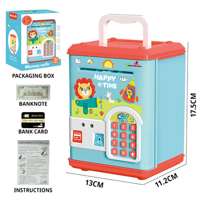 Face Recognition Fingerprint Bank Card Password Atm Mini Bank