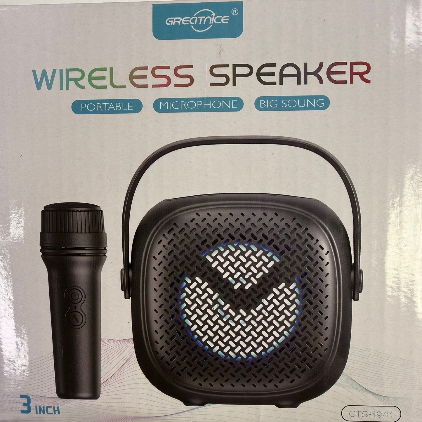 Wireless microphone and speaker for kids Rechargeable