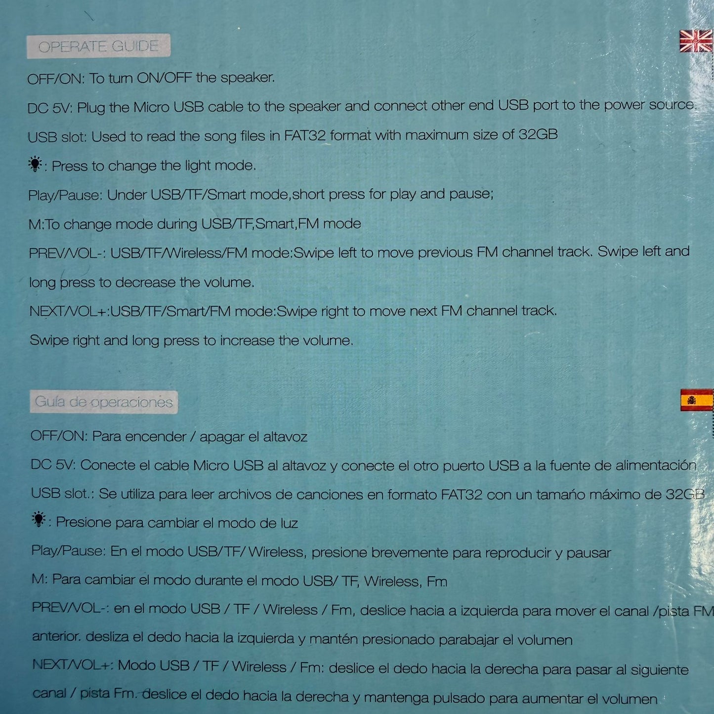 Wireless microphone and speaker for kids Rechargeable