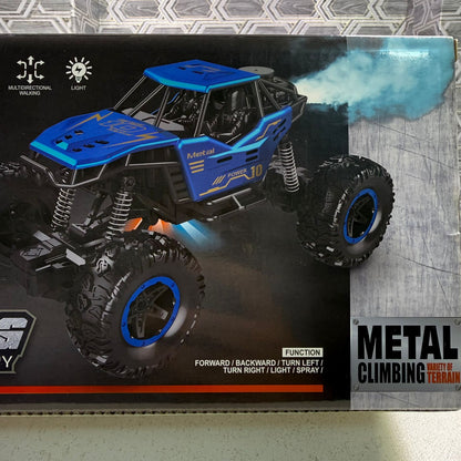 RC Smoke Car with Metal shell and shocks and Rubber Tyres