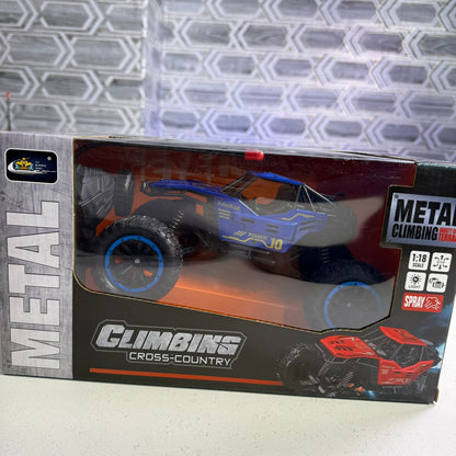 RC Smoke Car with Metal shell and shocks and Rubber Tyres