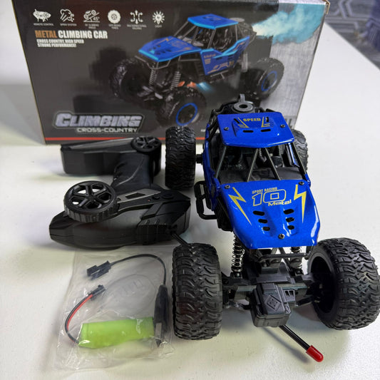 RC Smoke Car with Metal shell and shocks and Rubber Tyres