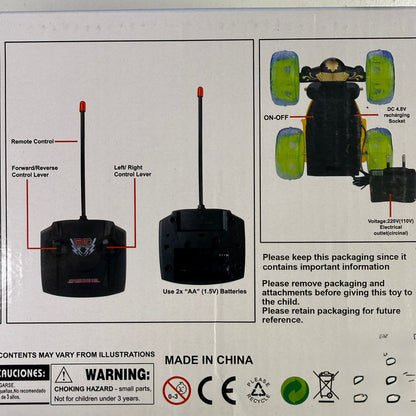 RC Stunt Car Rechargeable with soft Tyres