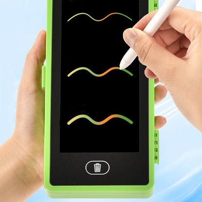 LCD Screen Pencil Case Handwriting 2-in-1 Stationery Box Erasable Drawing Board Cute Pen Bag School Office