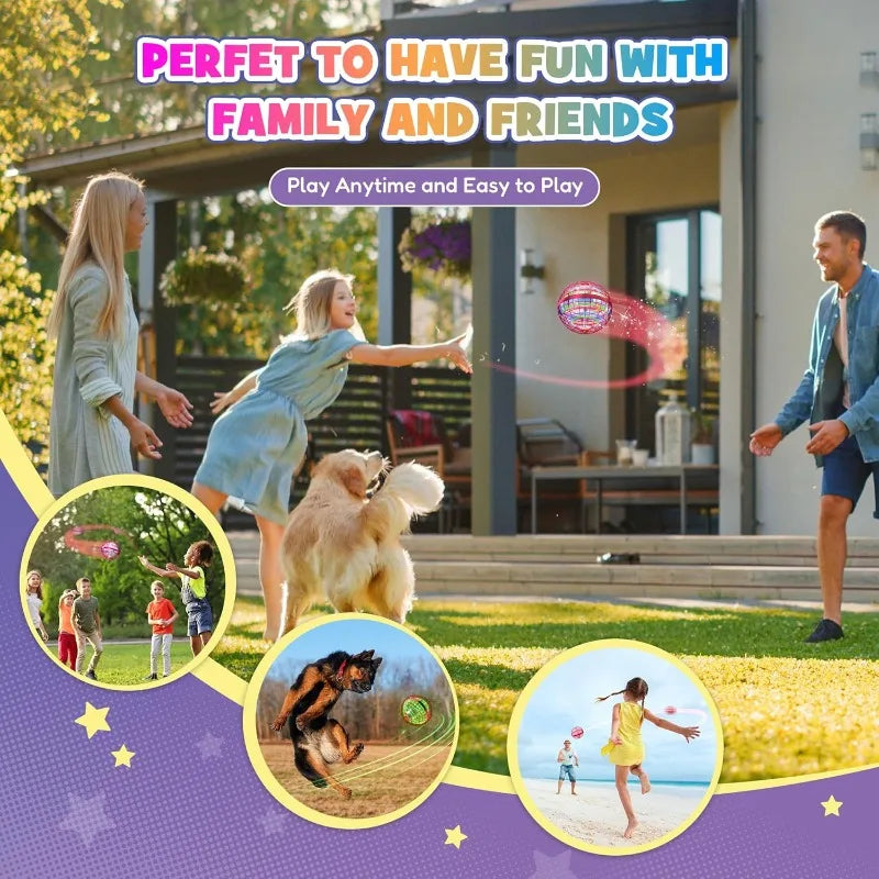 lying Orb Ball Toy 2025,Hover Orb Spinner,Hand Drone Orbit,Flying Spinner with Endless Tricks,Cool Toys for Indoor Outdoor Toys