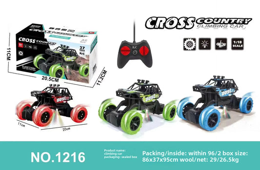 Remote Control Off-Road Climbing Car Four Channel Toy Car for Children Plastic Material Durable AE Origin