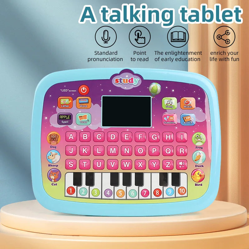 Children's Early Education English Learning Machine Multi-functional Learning Toys Intelligent Learning Tablets Children's Gifts