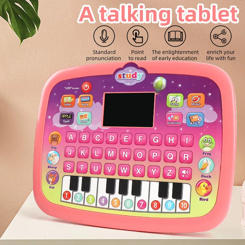 Children's Early Education English Learning Machine Multi-functional Learning Toys Intelligent Learning Tablets Children's Gifts