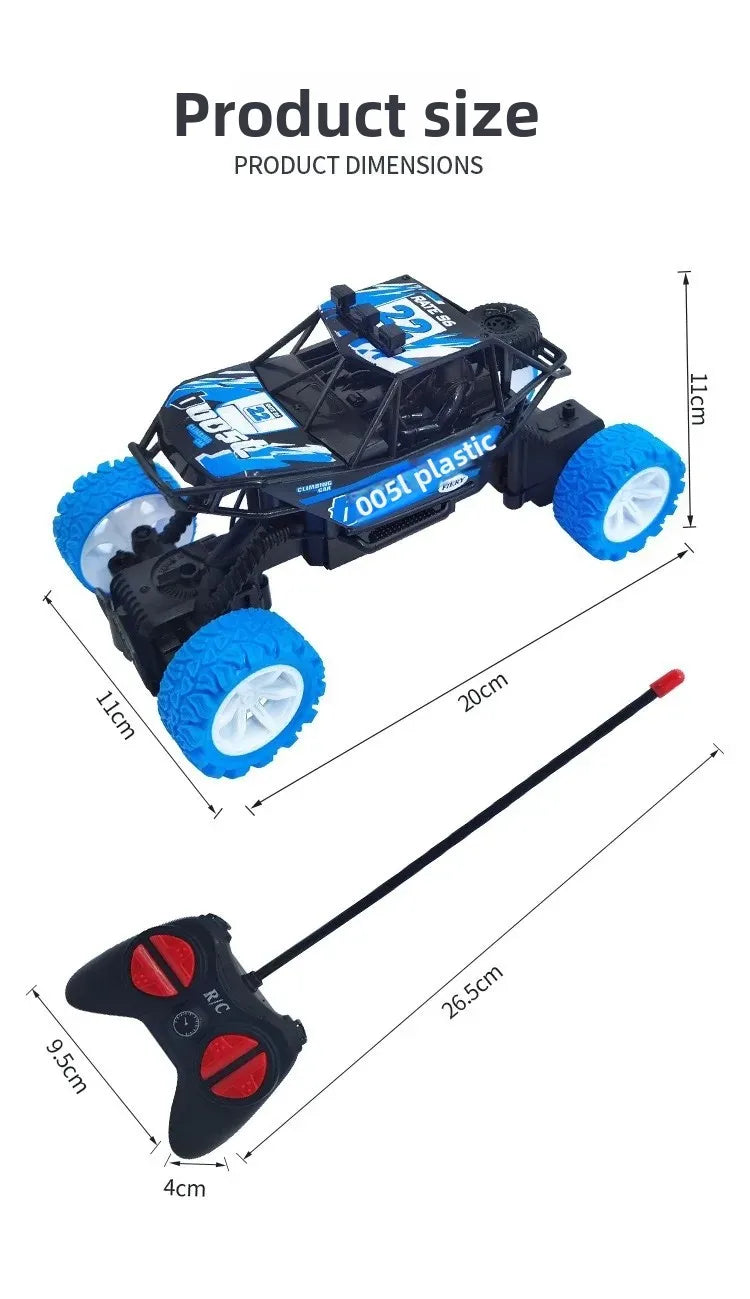 Remote Control Off-Road Climbing Car Four Channel Toy Car for Children Plastic Material Durable AE Origin