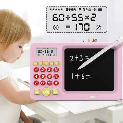 Handwriting Board Kids English Drawing Board Math Treasure Training Learning LCD Calculator Mental Arithmetic Machine