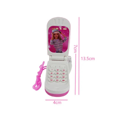 1PCs New Electronic Phone Toy Musical Mini Cute Children Toy Early Education Cartoon Mobile Phone Telephone Cellphone Baby Toys