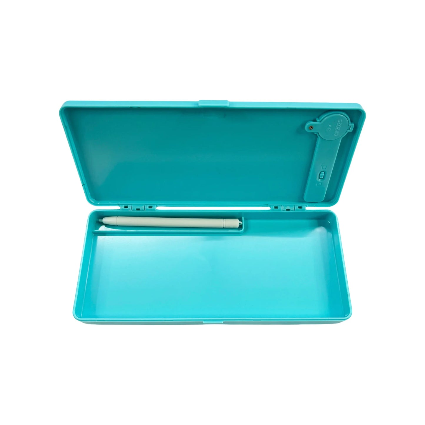 LCD Screen Pencil Case Handwriting 2-in-1 Stationery Box Erasable Drawing Board Cute Pen Bag School Office