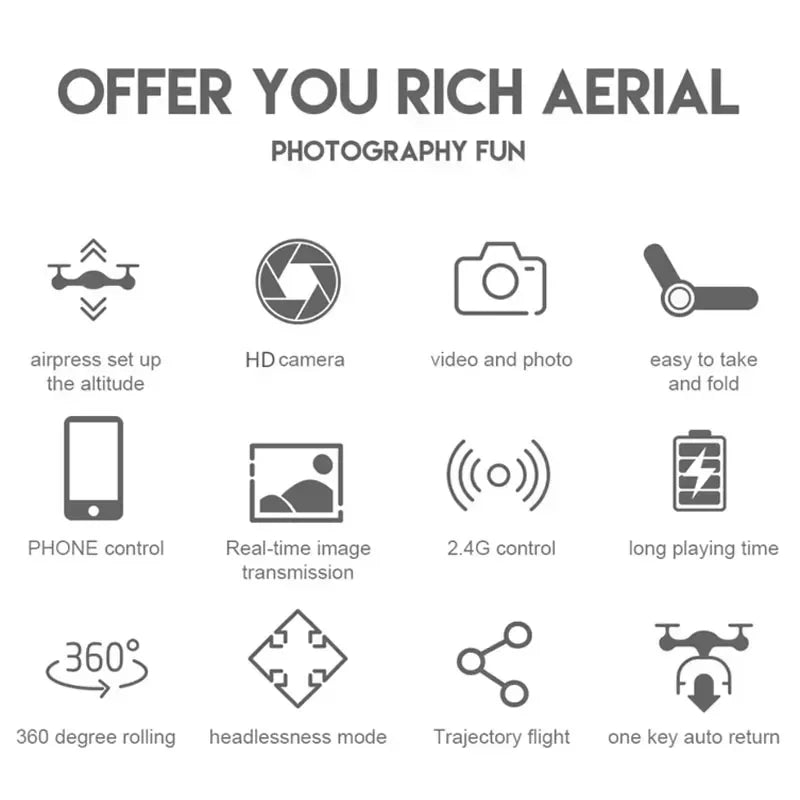 E88 pro drone with Dual HD camera for arial photography RC flying drone