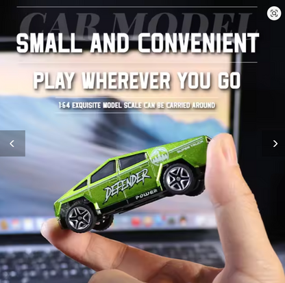 RC 1:64 Off-Road Monster Truck Remote Control Mini Climbing Car Alloy Model Remote Control Electric Toy Car Children's Gift
