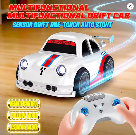 Smart RC Car, 4WD High Speed Remote Control Drift Car with Auto-Follow Mode, 2.4GHz Rechargeable,