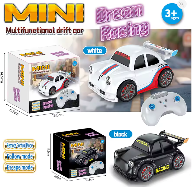 Smart RC Car, 4WD High Speed Remote Control Drift Car with Auto-Follow Mode, 2.4GHz Rechargeable,