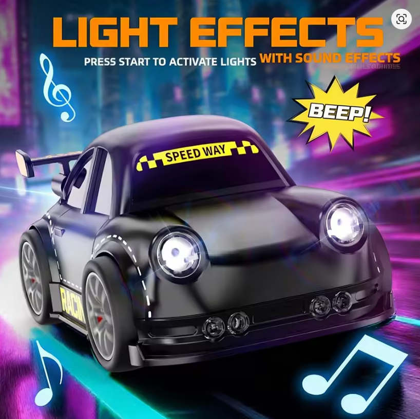 Smart RC Car, 4WD High Speed Remote Control Drift Car with Auto-Follow Mode, 2.4GHz Rechargeable,