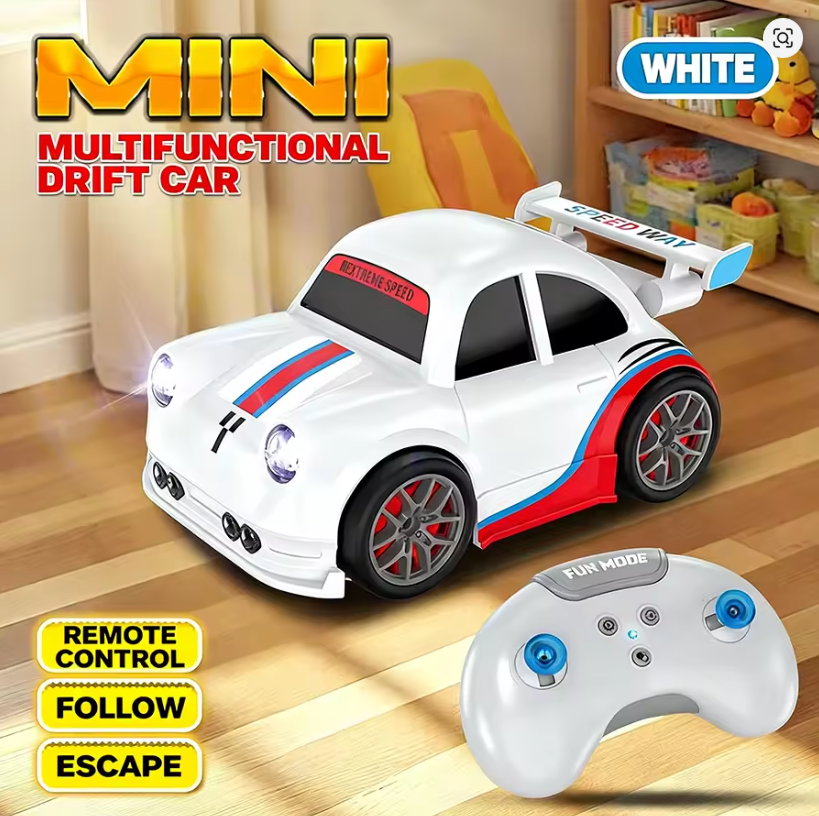 Smart RC Car, 4WD High Speed Remote Control Drift Car with Auto-Follow Mode, 2.4GHz Rechargeable,