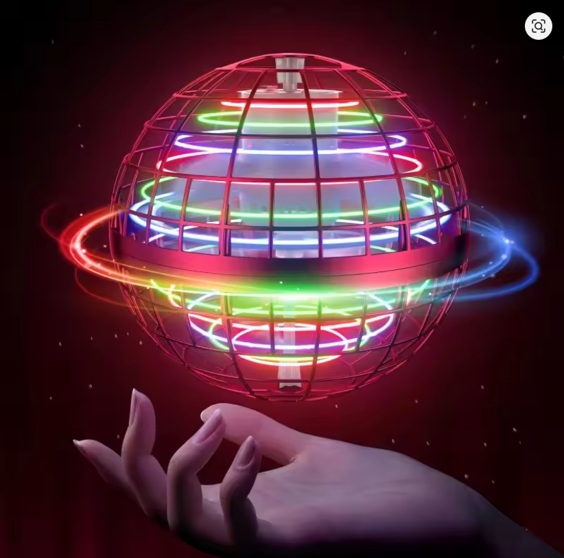 lying Orb Ball Toy 2025,Hover Orb Spinner,Hand Drone Orbit,Flying Spinner with Endless Tricks,Cool Toys for Indoor Outdoor Toys