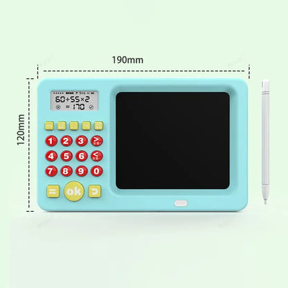 Handwriting Board Kids English Drawing Board Math Treasure Training Learning LCD Calculator Mental Arithmetic Machine