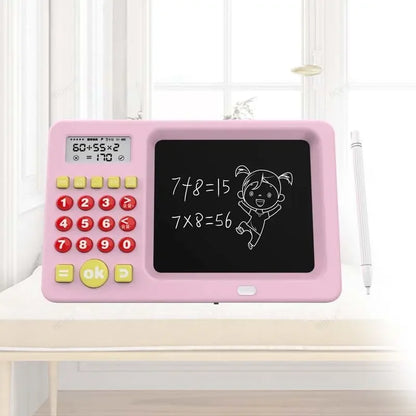 Handwriting Board Kids English Drawing Board Math Treasure Training Learning LCD Calculator Mental Arithmetic Machine